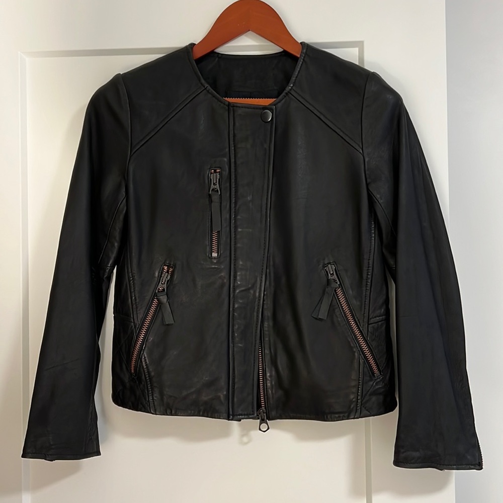 Madewell, leather jacket, moto jacket